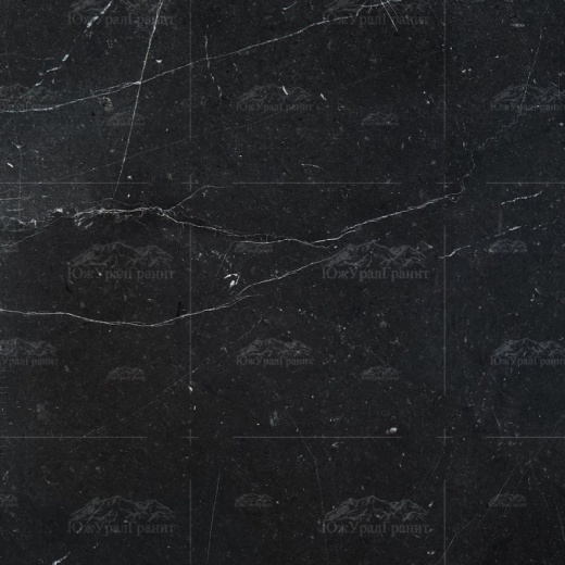 Плита полированная 600х300х20 мрамор Неро Марквина