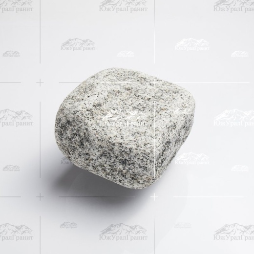 Брусчатка галтованная 100х100х50 гранит Камбулатовское
