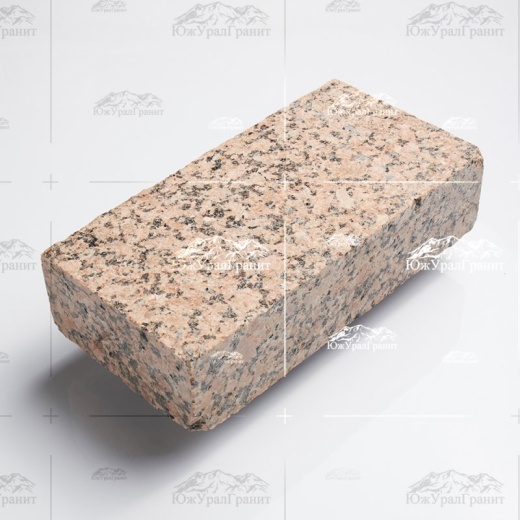 Брусчатка термообработанная 200х100х50 гранит Жельтау-5