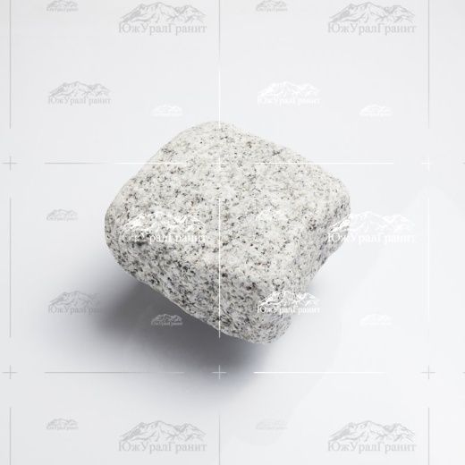 Брусчатка колотая 100х100х50 гранит Камбулатовское