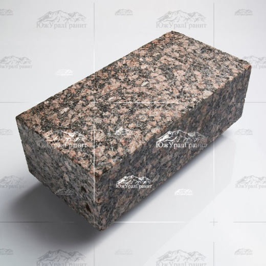 Брусчатка термообработанная 200х100х80 гранит Балтийский