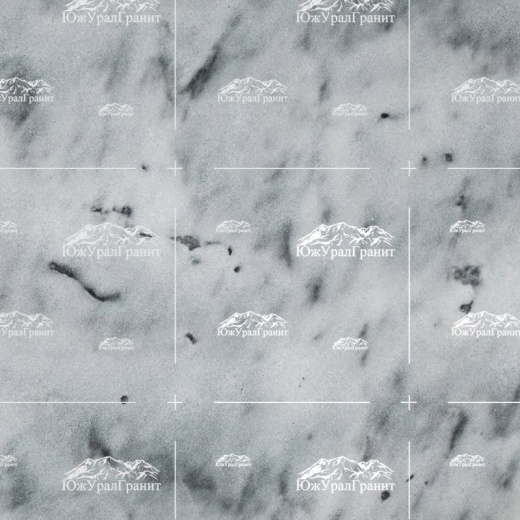 Плита полированная 600х300х20 мрамор Уфалей