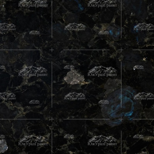 Плита полированная 600х300х20 Лабрадорит Осыковский